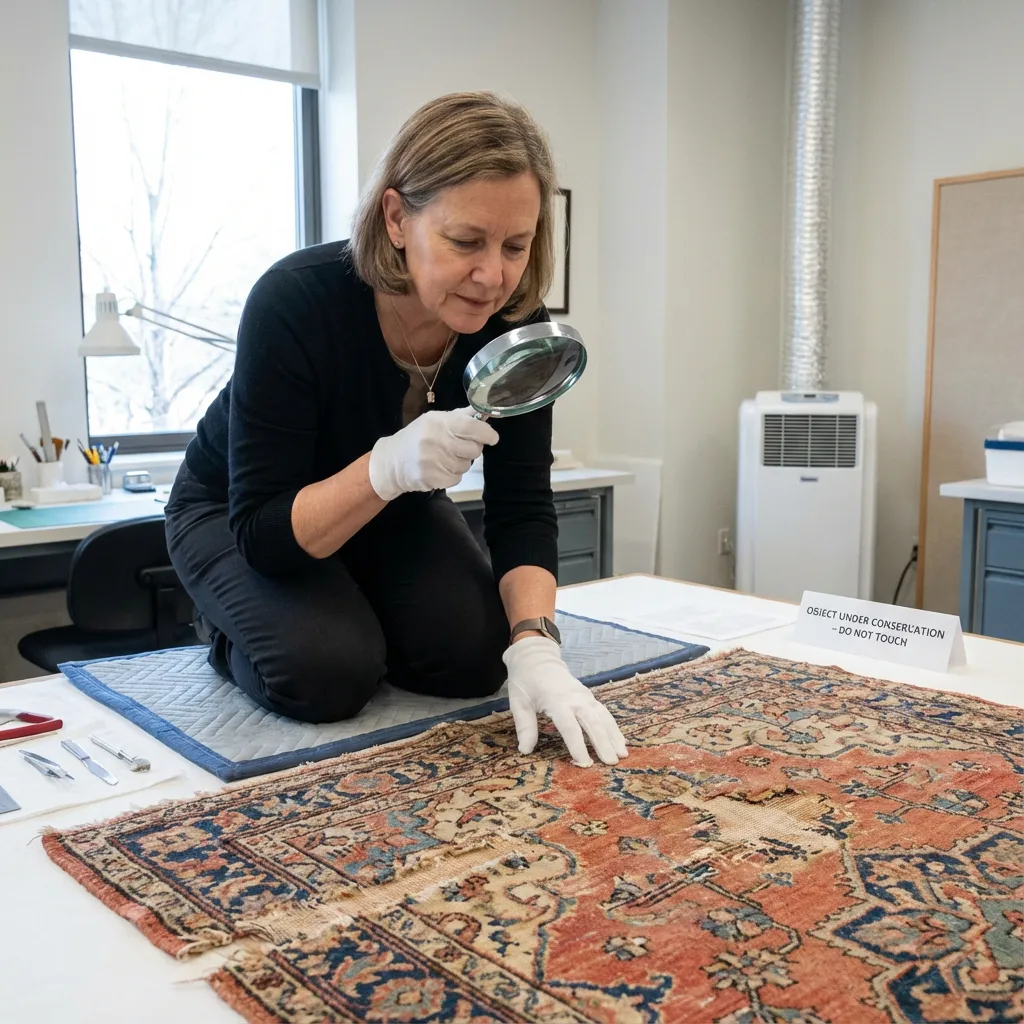 Antique Rug Cleaning example 3