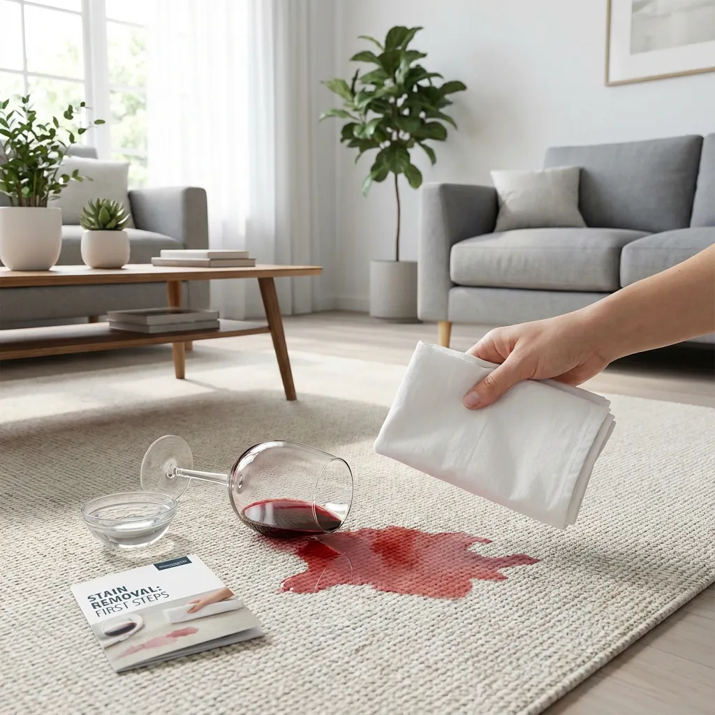 Rug First Aid: What to Do When Spills Happen